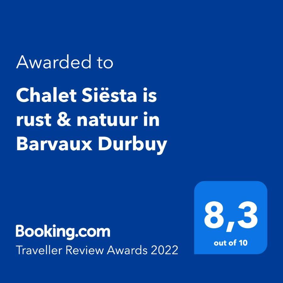 Chalet Siesta Is Rust & Natuur In Durbuy - Barvaux-Sur-Ourthe Eksteriør billede